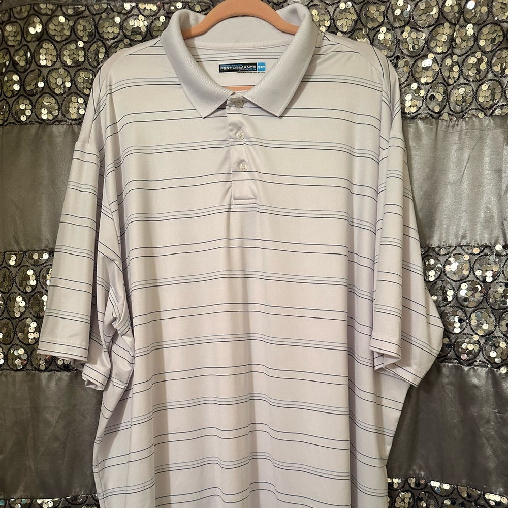 Roundtree and Yorke performance golf shirt. Big & Tall
